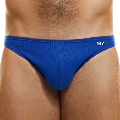Modus Vivendi Slip Low Cut Peace Coton Bleu Roi
