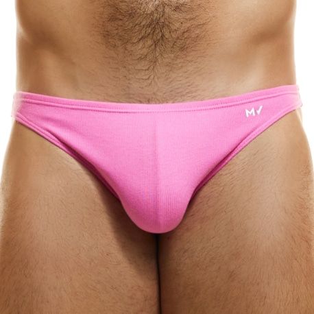 Modus Vivendi Peace Low Cut Cotton Briefs - Fuchsia