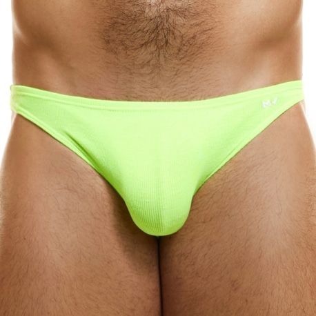 Modus Vivendi Peace Low Cut Microfiber Briefs - Lime
