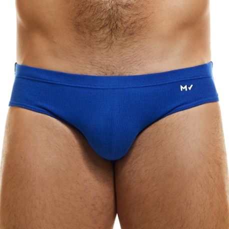 Modus Vivendi Slip Classique Peace Coton Bleu Roi