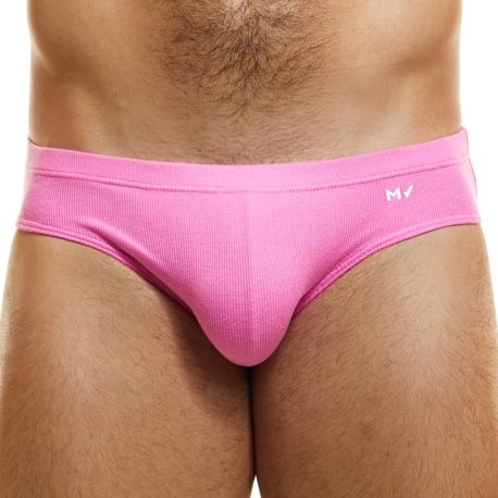 Modus Vivendi Slip Classique Peace Coton Rose Fuchsia