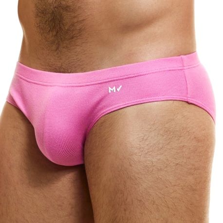 Modus Vivendi Slip Classique Peace Coton Rose Fuchsia