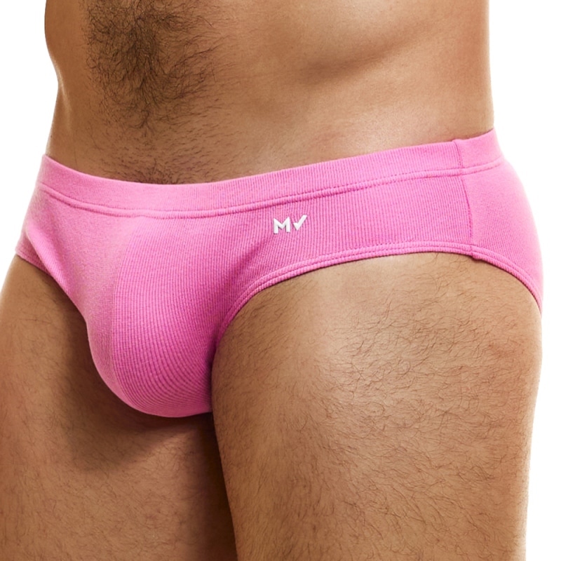 Modus Vivendi Slip Classique Peace Coton Rose Fuchsia