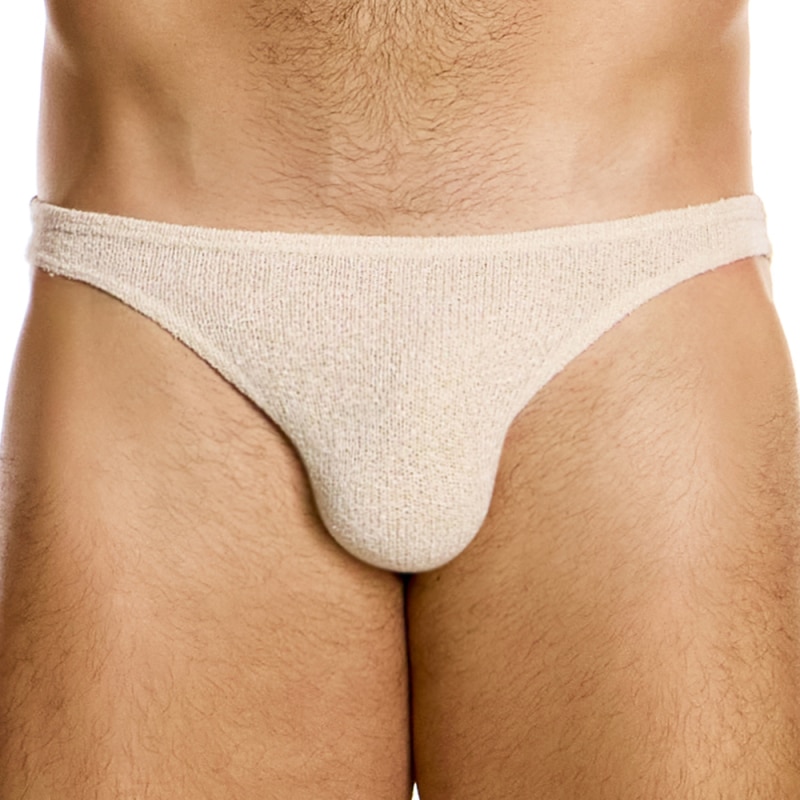 Modus Vivendi Purled Low Cut Briefs - Ivory