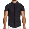 Modus Vivendi Chemisette Purled Noire