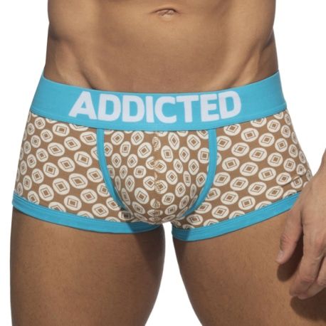 Addicted Boxer Court Geometric Beige