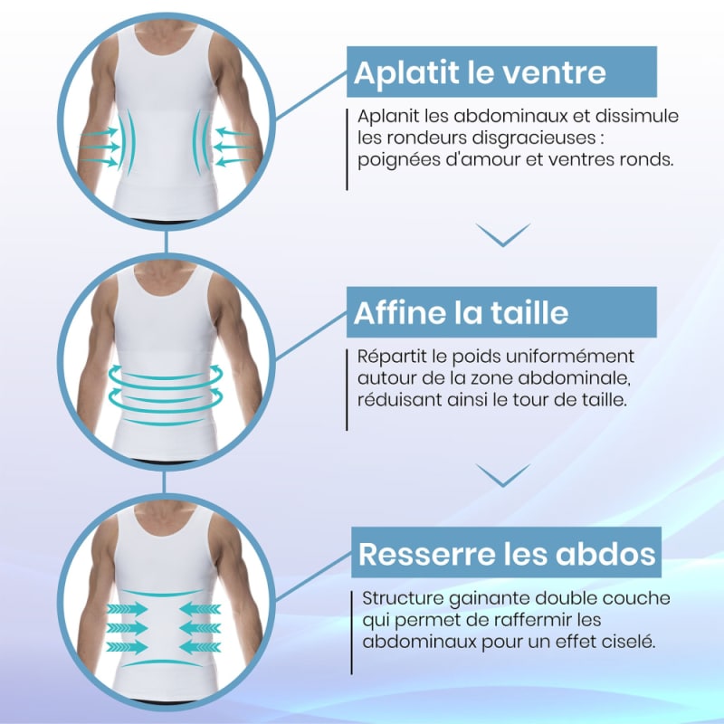 SKU Débardeur Compression Ferme Noir