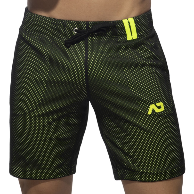 Addicted Short Long Loop Mesh Noir