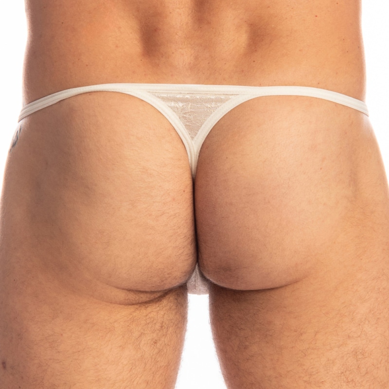 L'Homme invisible String Striptease Snowflake Crème