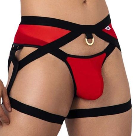 Garter Jockstrap - Red