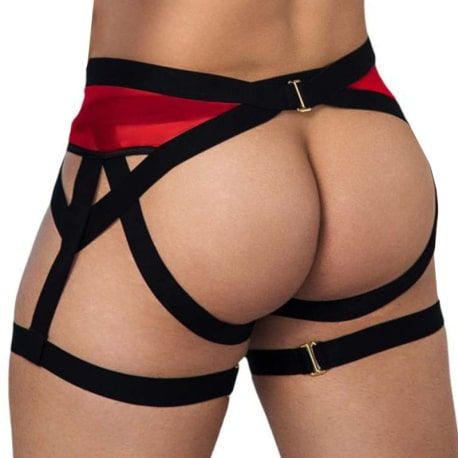 Garter Jockstrap - Red