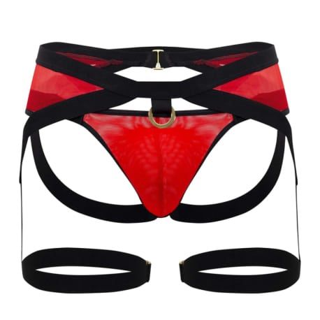  Jock Strap Jarretière Rouge