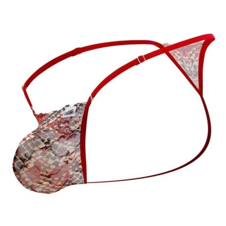 Lace G-String - Snake