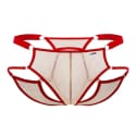  Lace Jockstrap - Beige