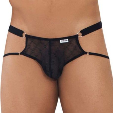  Lace Jockstrap - Black