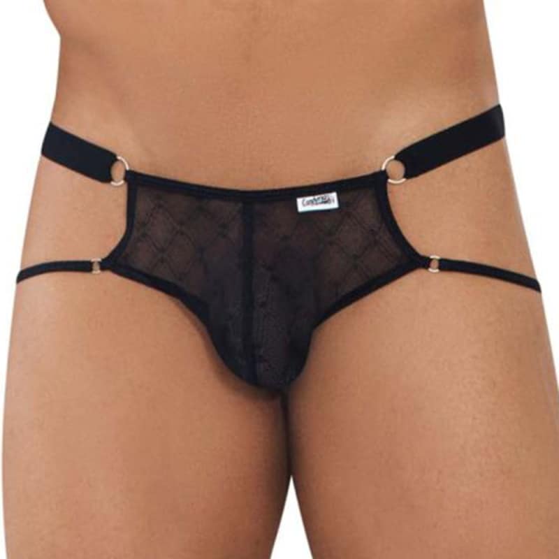  Lace Jockstrap - Black