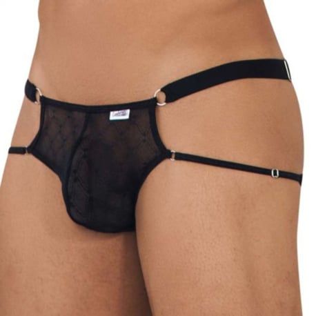  Lace Jockstrap - Black