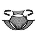  Lace Jockstrap - Black