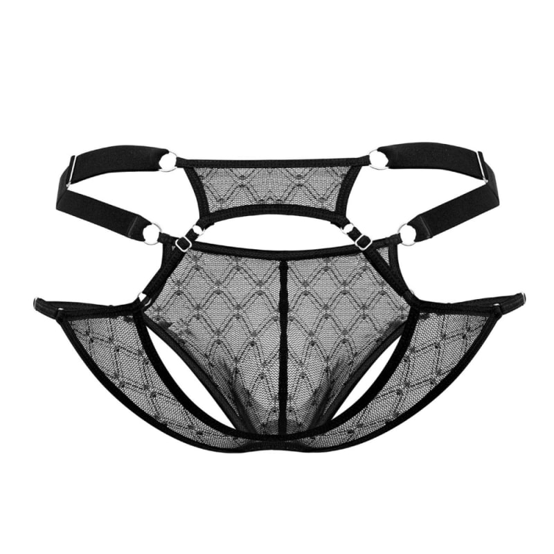  Lace Jockstrap - Black