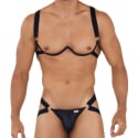  Harness Bra - Jockstrap Outfit - Black