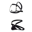  Harness Bra - Jockstrap Outfit - Black
