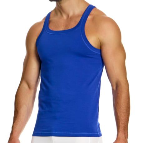 Modus Vivendi Débardeur Peace Coton Bleu Roi