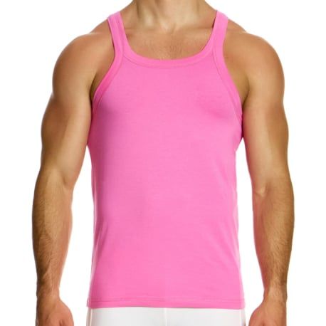 Modus Vivendi Débardeur Peace Coton Rose Fuchsia
