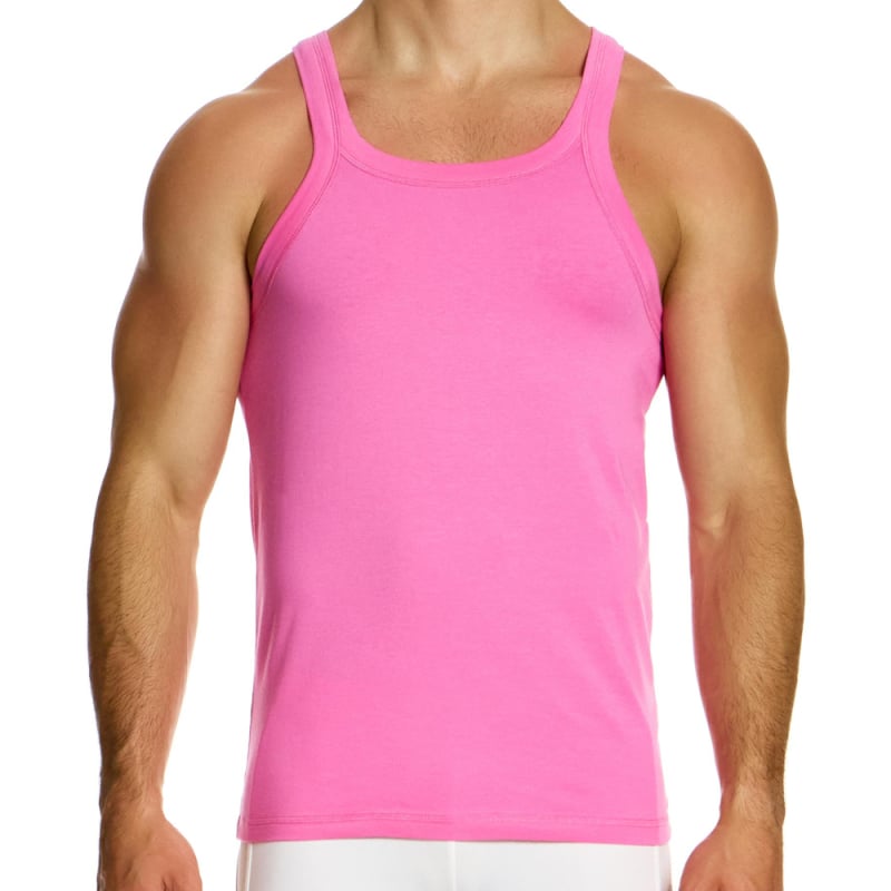 Modus Vivendi Débardeur Peace Coton Rose Fuchsia