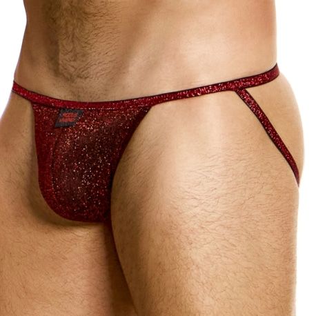 Modus Vivendi Jock Strap Glitter Rouge