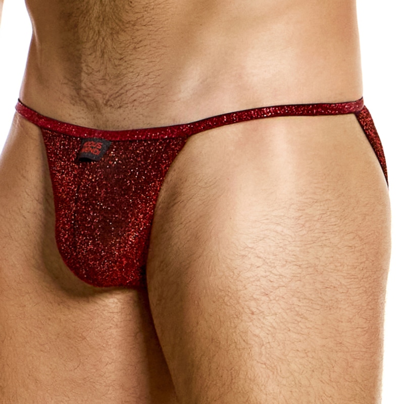 Modus Vivendi Slip Tanga Glitter Rouge