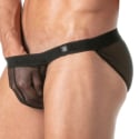 TOF Paris Slip Tanga Transgressiv Noir