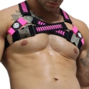  Harnais Circuit Daycrawler Noir - Rose Fluo