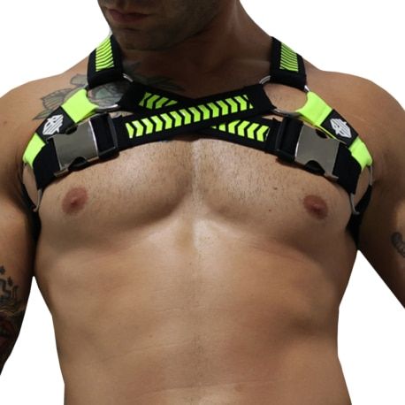  Harnais Circuit Daycrawler Noir - Jaune Fluo