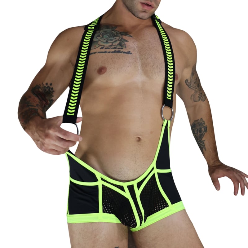  Body Daycrawler Noir - Jaune Fluo