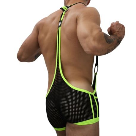  Body Daycrawler Noir - Jaune Fluo