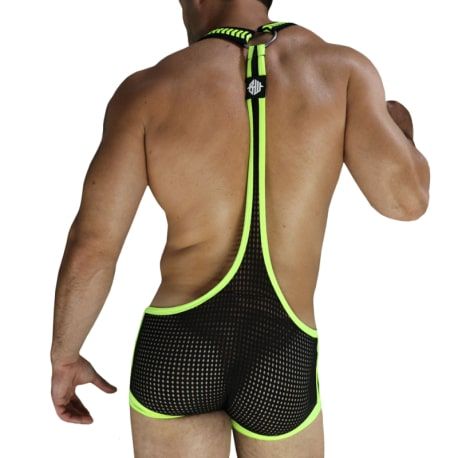  Body Daycrawler Noir - Jaune Fluo