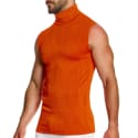 Modus Vivendi Débardeur Col Roulé Curved Orange