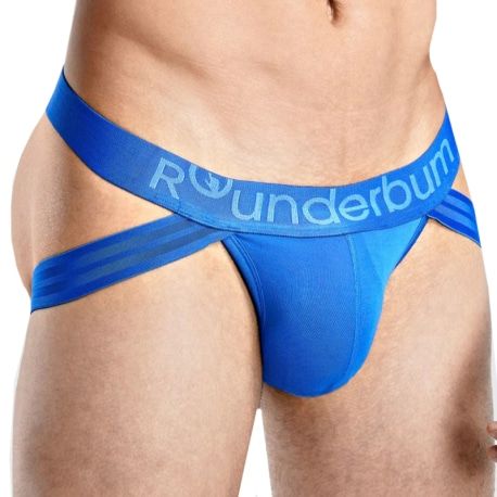 Rounderbum Jock Strap Lift One Finger Bleu