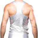 Andrew Christian Débardeur Capsule Space Argent
