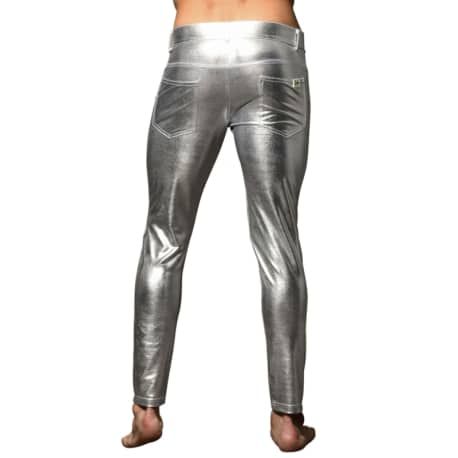 Andrew Christian Pantalon Capsule Space Argent