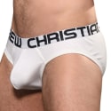 Andrew Christian Slip Bulge C-Ring Blanc