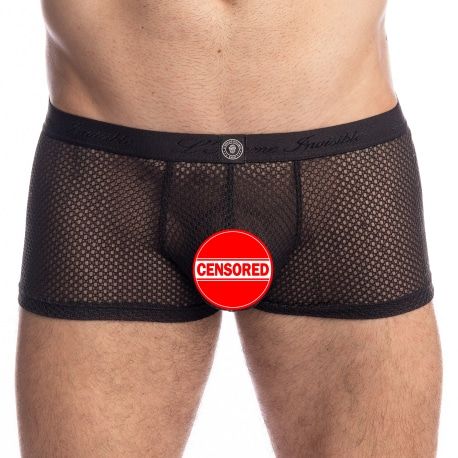 L'Homme invisible Shorty Hipster Push-Up Black Sugar Noir