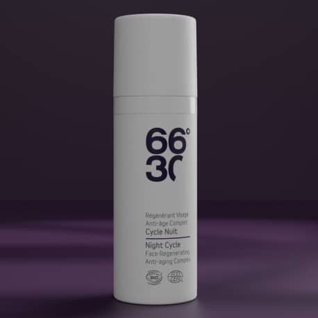 66°30 Régénérant Visage Anti-âge Complet - Cycle Nuit - 50 ml