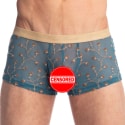 L'Homme invisible Shorty Hipster Push-Up Viorne Lagune