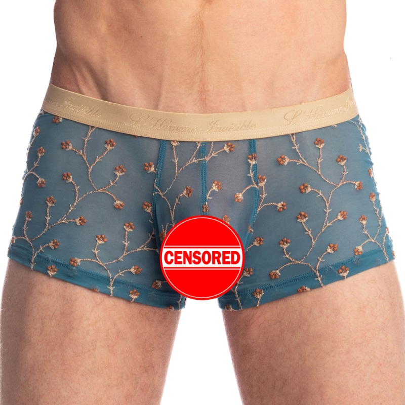 L'Homme invisible Shorty Hipster Push-Up Viorne Lagune