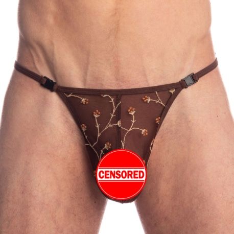 L'Homme invisible String Striptease Viorne Chocolat