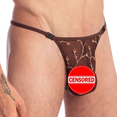 L'Homme invisible String Striptease Viorne Chocolat