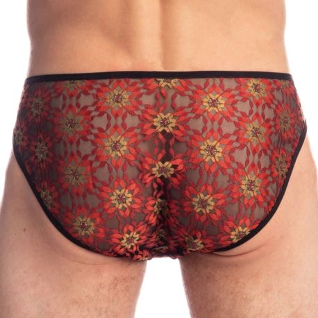 L'Homme invisible Mandala Mini Briefs - Red
