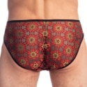 L'Homme invisible Slip Mini Mandala Rouge