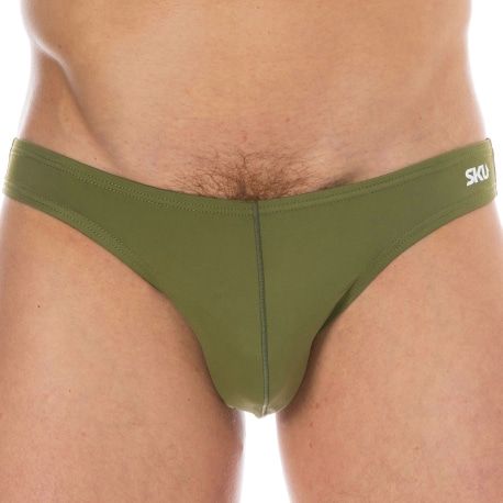 SKU Slip de Bain Bikini Kaki